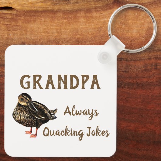 Porte-clés Porte - clé de canard (Verso)