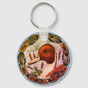 Porte-clés Porte - clé de canard à intail