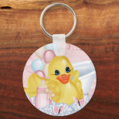 Porte-clés Porte - clé de canard en caoutchouc P (Recto)