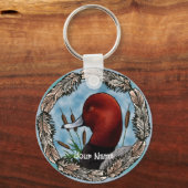 Porte-clés Porte - clé de canard RedHead (Recto)