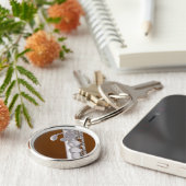 Porte-clés Porte - clé de cannelure ou de Flutist (Côté)