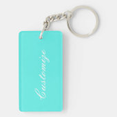 Porte-clés porte - clé de caravane Customisé (Dos)