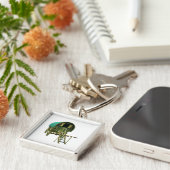 Porte-clés Porte - clé de caravane de bowtop tzigane (Côté)