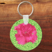 Porte-clés Porte - clé de carnation rose (Recto)