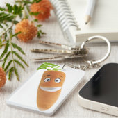 Porte-clés porte - clé de carotte (Devant droit)