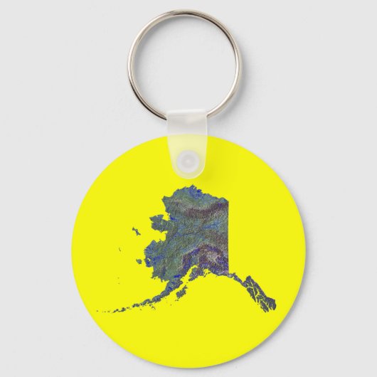 Porte-clés Porte - clé de carte Alaska (Recto)