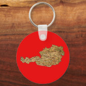 Porte-clés Porte - clé de carte Autriche (Recto)