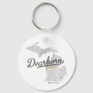 Porte-clés Porte - clé de carte de Dearborn