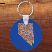 Porte-clés Porte - clé de carte du Nevada (Recto)