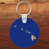 Porte-clés Porte - clé de carte Hawaii (Recto)