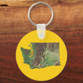 Porte-clés Porte - clé de carte Washington (Recto)