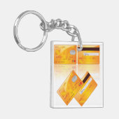 Porte-clés Porte - clé de cartes de crédit (Devant gauche)