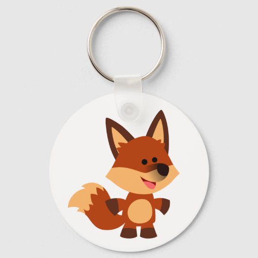Porte-clés Porte - clé de Cartoon Fox Innocent (Recto)