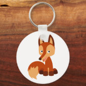 Porte-clés Porte - clé de Cartoon Fox mignon (Recto)