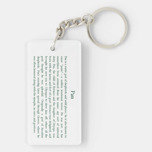 Porte-clés Porte - clé de casserole (Dos)