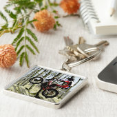 Porte-clés Porte - clé de cavalier de procès (Côté)