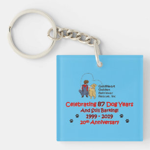 Porte-clés Porte - clé de célébration de GoldHeart