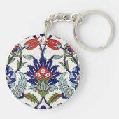 Porte-clés porte - clé de céramique d'iznik (Dos)