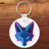 Porte-clés Porte - clé de cercle métallique, 2 pouces (Recto)