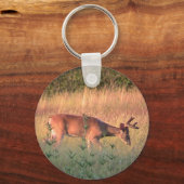 Porte-clés Porte - clé de cerfs blancs (Recto)