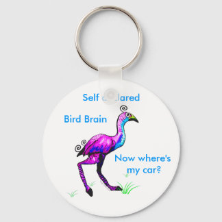 Porte-clés Porte - clé de cerveau d'oiseaux