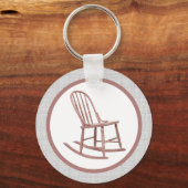 Porte-clés Porte - clé de chaise à bascule (Recto)