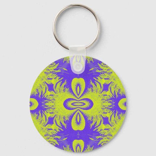 Porte-clés porte - clé de champ fractal (Recto)