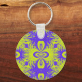 Porte-clés porte - clé de champ fractal (Recto)