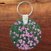 Porte-clés Porte - clé de champ rose (Recto)