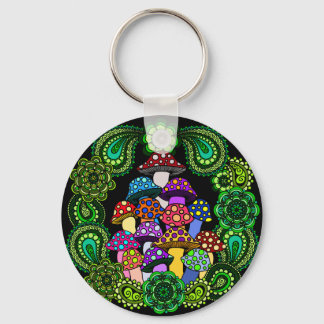 Porte-clés Porte - clé de champignons