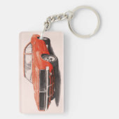 Porte-clés porte - clé de chargeur orange 1969 (Dos)