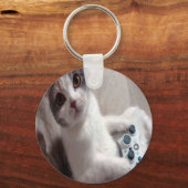 Porte-clés Porte - clé de chat de jeu (Recto)
