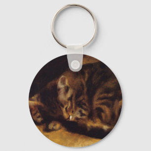Porte-clés Porte - clé de chat de sommeil de Renoir