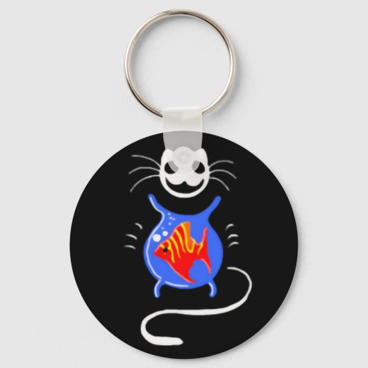 Porte-clés Porte - clé de chat Ghost Kitty (Recto)