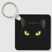 Porte-clés Porte - clé de chat noir (Recto)
