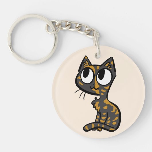 Porte-clés Porte - clé de chat Tortoiseshell (Devant)