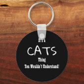 Porte-clés Porte - clé de chats (Recto)