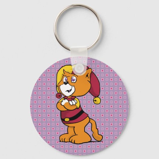 Porte-clés Porte - clé de chats Boomi (Recto)