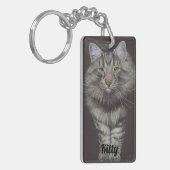 Porte-clés Porte - clé de chats Maine Coon (Devant gauche)