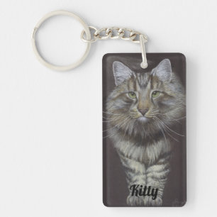 Porte-clés Porte - clé de chats Maine Coon