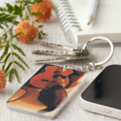 Porte-clés Porte - clé de chats siamois (Devant droit)