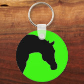 Porte-clés porte - clé de chaux "Le Cheval" (Recto)