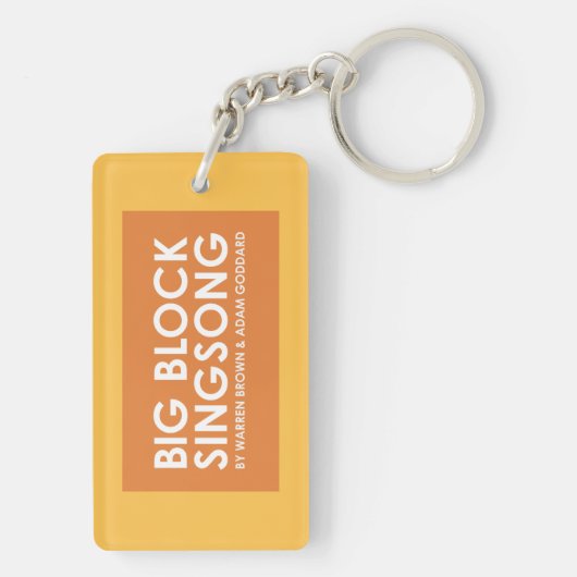 Porte-clés Porte - clé de chef de BBSS (Dos)