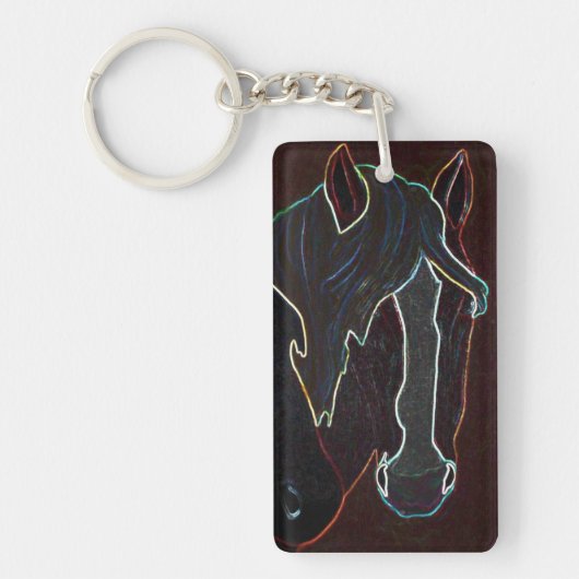 Porte-clés Porte - clé de cheval (Devant)