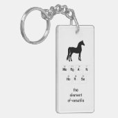 Porte-clés Porte - clé de cheval de Morgan (Devant gauche)