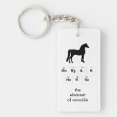 Porte-clés Porte - clé de cheval de Morgan (Devant)