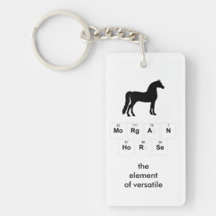Porte-clés Porte - clé de cheval de Morgan