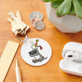 Porte-clés Porte - clé de chien d'anniversaire