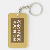 Porte-clés Porte - clé de chien de BBSS (Dos)