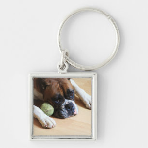 Porte-clés Porte - clé de chien de boxeur